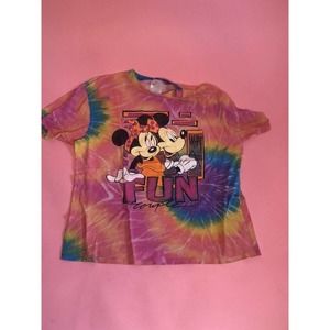 RARE 90s Vintage Disney Tie Dye Shirt
